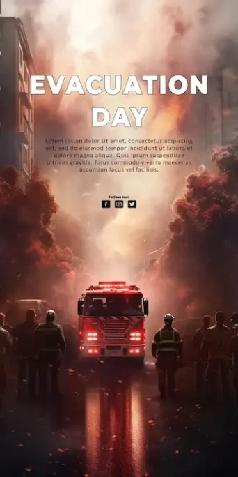 لایه باز هوش مصنوعی روز تخلیه مردم توسط آتش نشانان