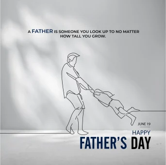 طراحی بنر کارت پستال روز پدر مبارک
