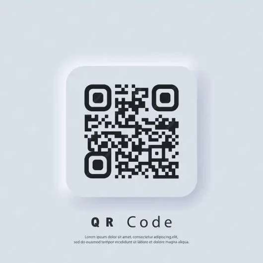 وکتور ثبت کد Qr برای تلفن هوشمند