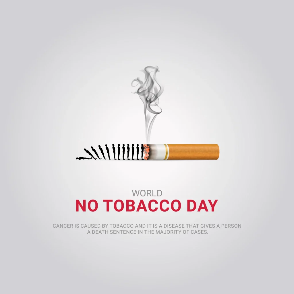 تصویر مفهومی روز جهانی بدون دخانیات